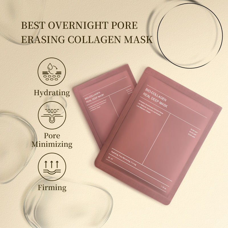 Best Overnight Pore Erasing Collagen Facial Mask for Hydrating, Firming, and Minimizing Pores